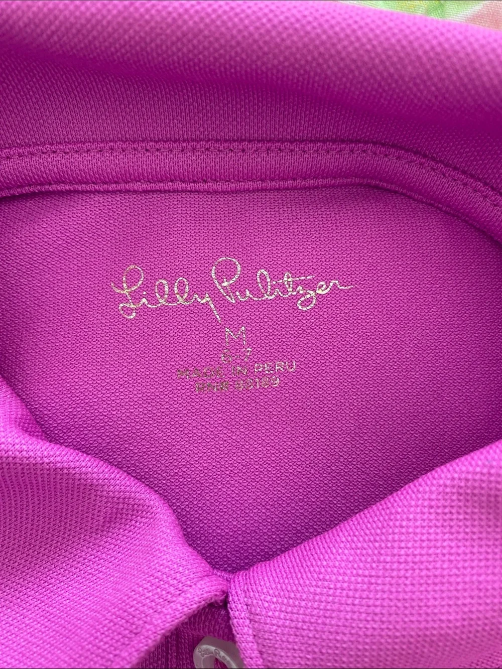 Lilly Pulitzer Girls Polo size Medium
